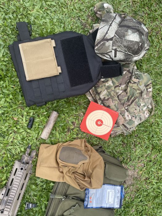 Equipamento Airsoft completo