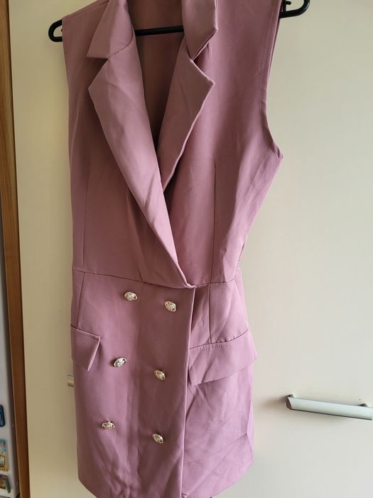 Kombinezon damski - nowy pudrowy róż