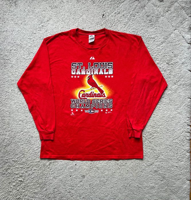 St Louis Cardinals 2006 World Series Champions Longsleeve MLB Majestic