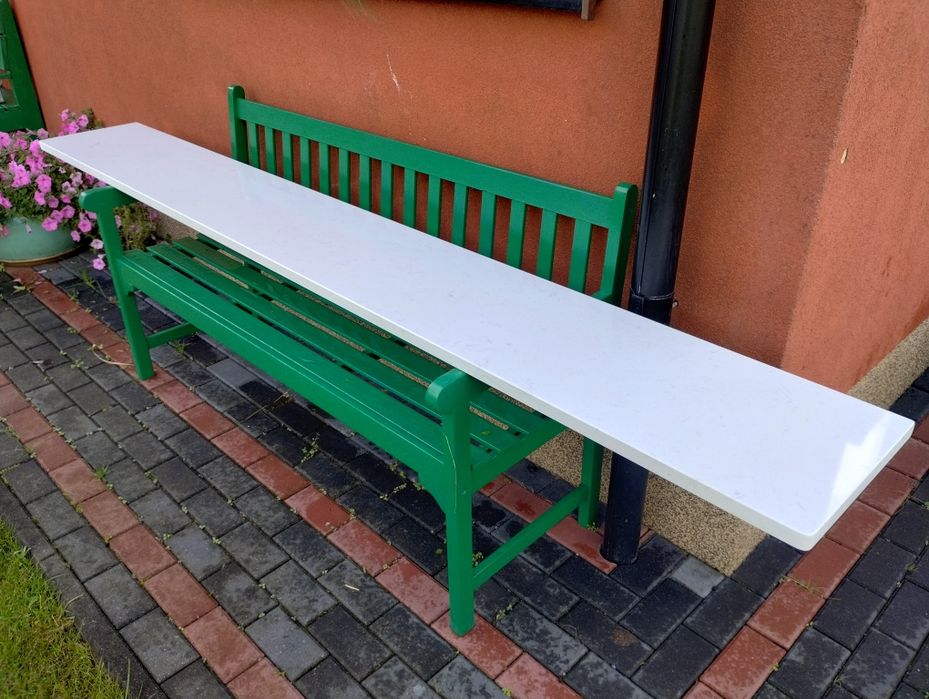 Parapet z konglomeratu Medos Misty Carrara. 2820mm X  360mm X  30mm