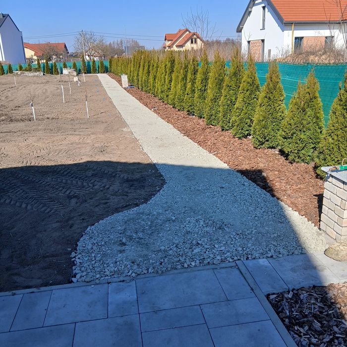 Zakładanie ogrodów,pielęgnacja glebogryzarka separacyjna
