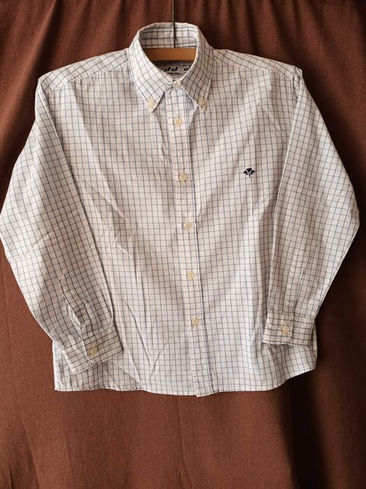 Camisa xadrez para rapaz