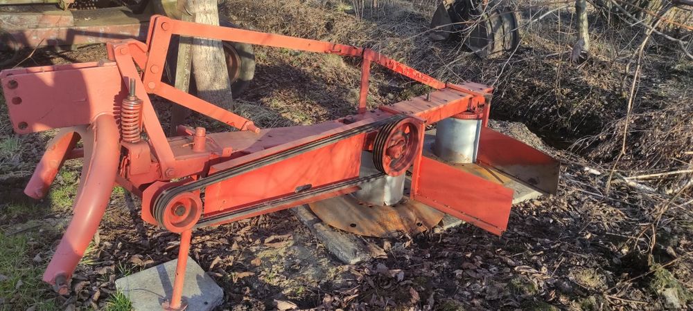 Kosiarka rotacyjna przerobiona do fasoli