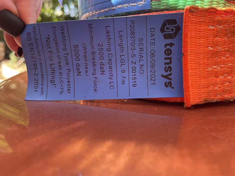 Продам новые и б/у комплекты стяжных  ремней