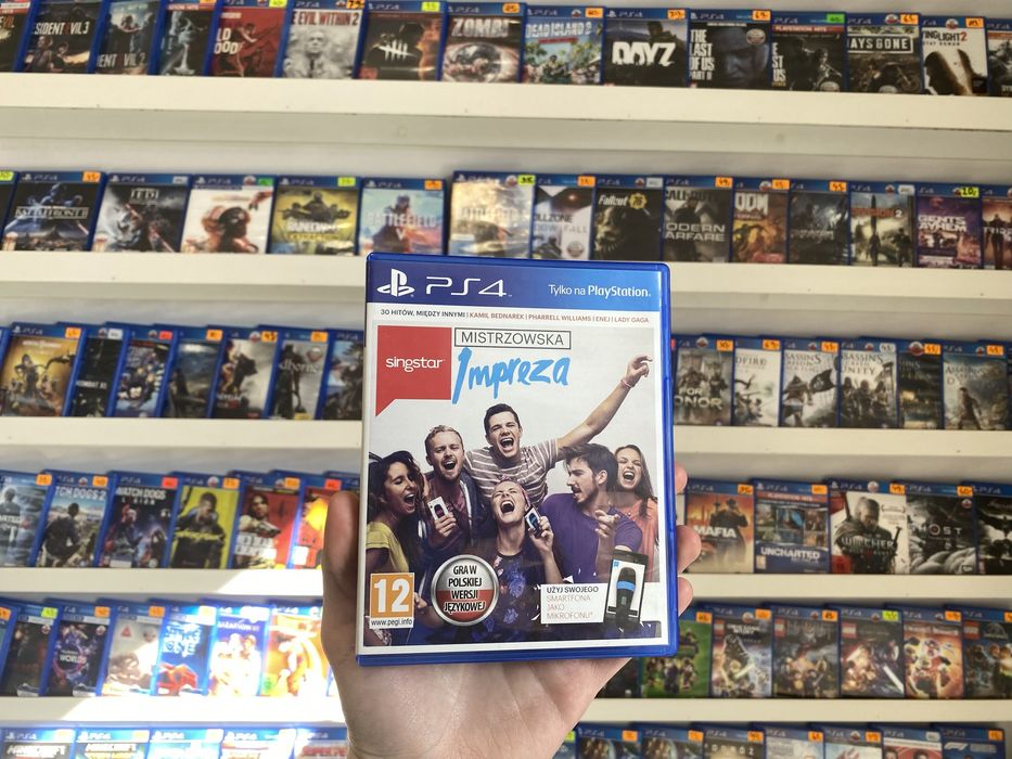 Gra Ps4: Singstar Mistrzowska Impreza. Polska wersja językowa