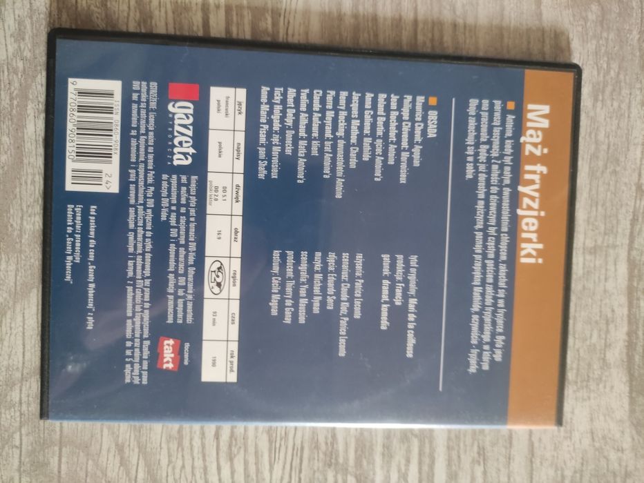 Film DVD "Mąż fryzjerki"