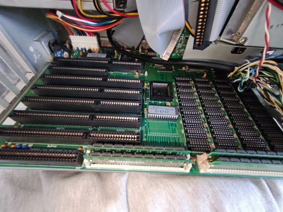 Retro Computer i386 SoundBlaster CT1600 Epson FX1050 mysz klawiatura