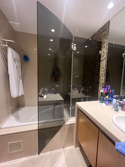 Divisoria de banho vidro profiltek