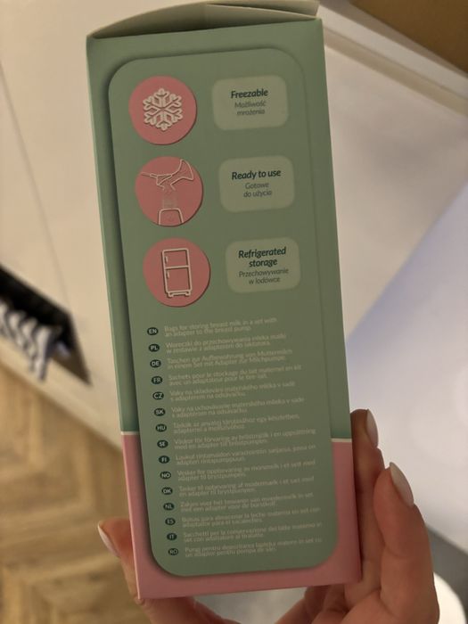 Woreczki do przechowywania pokarmu