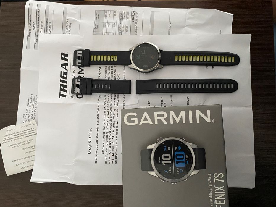 Zegarek sportowy Garmin Fenix 7s