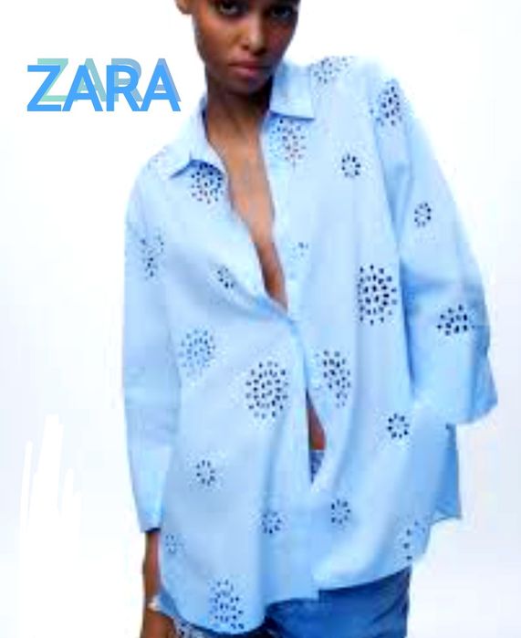 Брендова блуза ZARA. Р 48- 50.нова