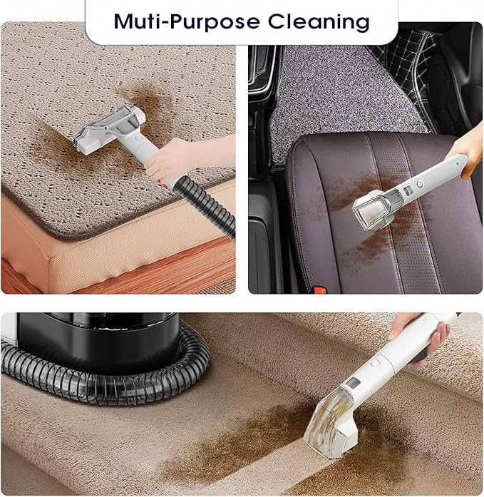 Odkurzacz piorący do tapicerki OMESER W07 15kPA 600W