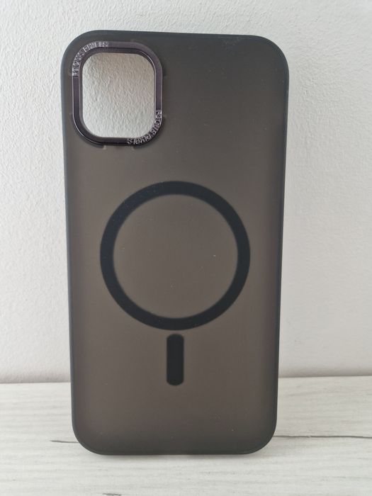 Magnetic Frosted Case do Iphone 11 Czarny
