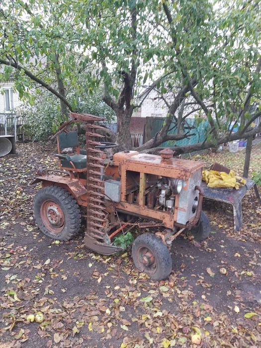 Трактор саморобний