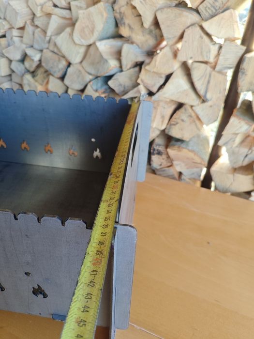 Мангал розкладний. Великий 58*36*21 см