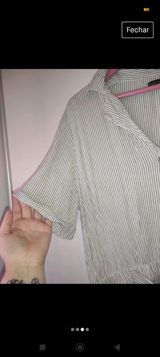 Vestido camiseiro novo - tamanho 46
