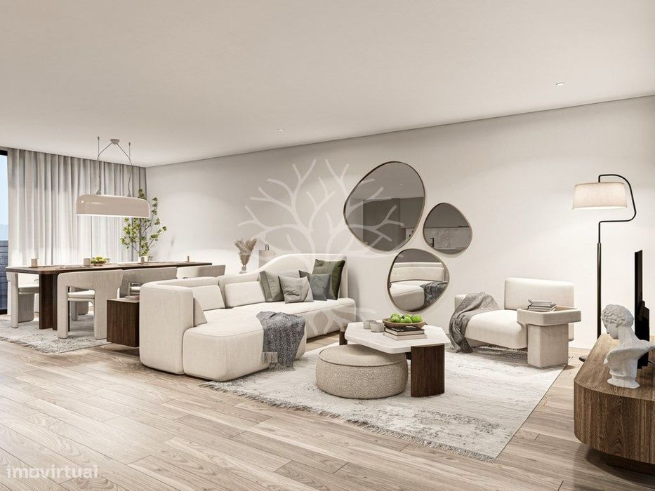 Apartamento T4 em Construção com Varanda e 2 Lugares de Garagem em ...