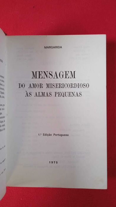 O Diario de Margarida - 1 Edição - Mensagem