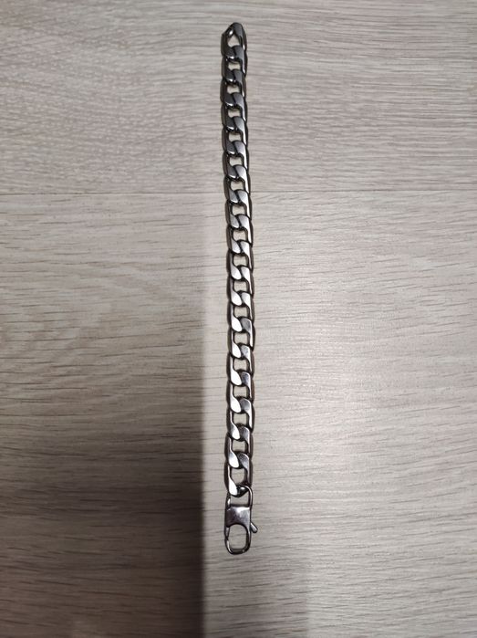 Bransoletka męska stal szlachetna 21,5 cm.