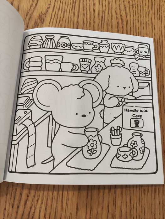 Livro Pintar Cozy Friends