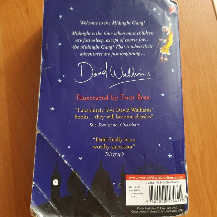 The Midnight Gang by David Williams книга на англійський