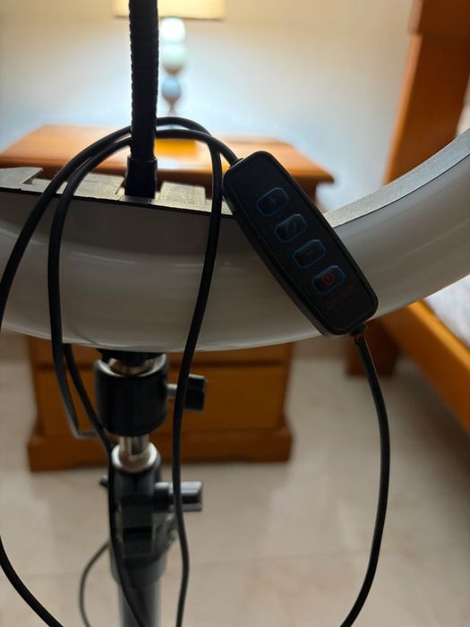 Ring light com 3 modos de luz