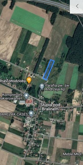 Działka budowlana Syców Słupia Perzów 10 ar Wrocław 35min - Widok 4