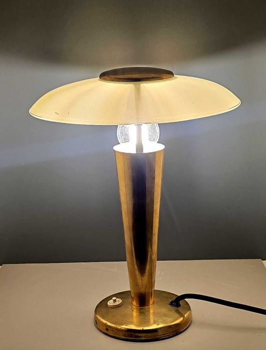 Mid Century Lampa Typu Grzybek Czechosłowacja