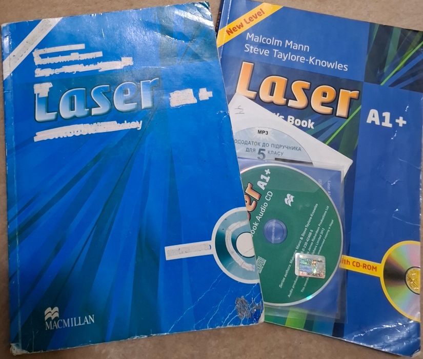 Учебник английского Laser A1+