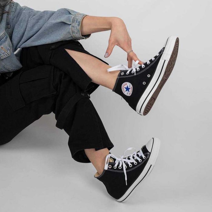 Конверси високі класичні Converse All Star chuk Tailor чорні