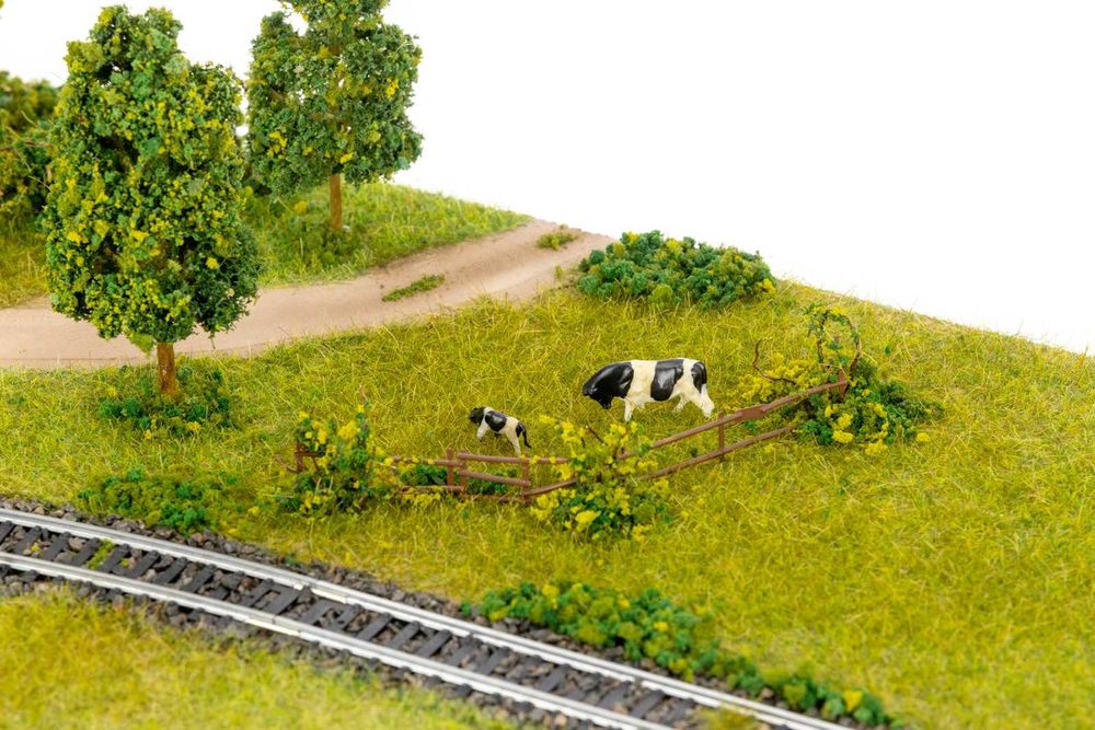 Diorama krajobraz kolejkowo Model 02C 58x31cm