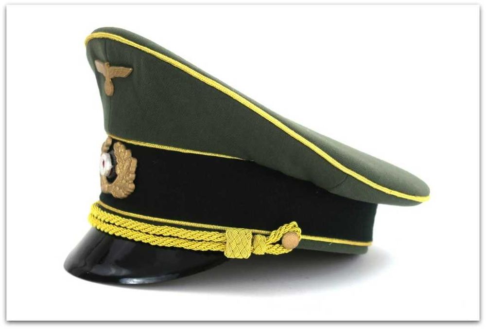 MC050 Czapka wyższego oficera GENERAŁ WEHRMACHT - gabardyna