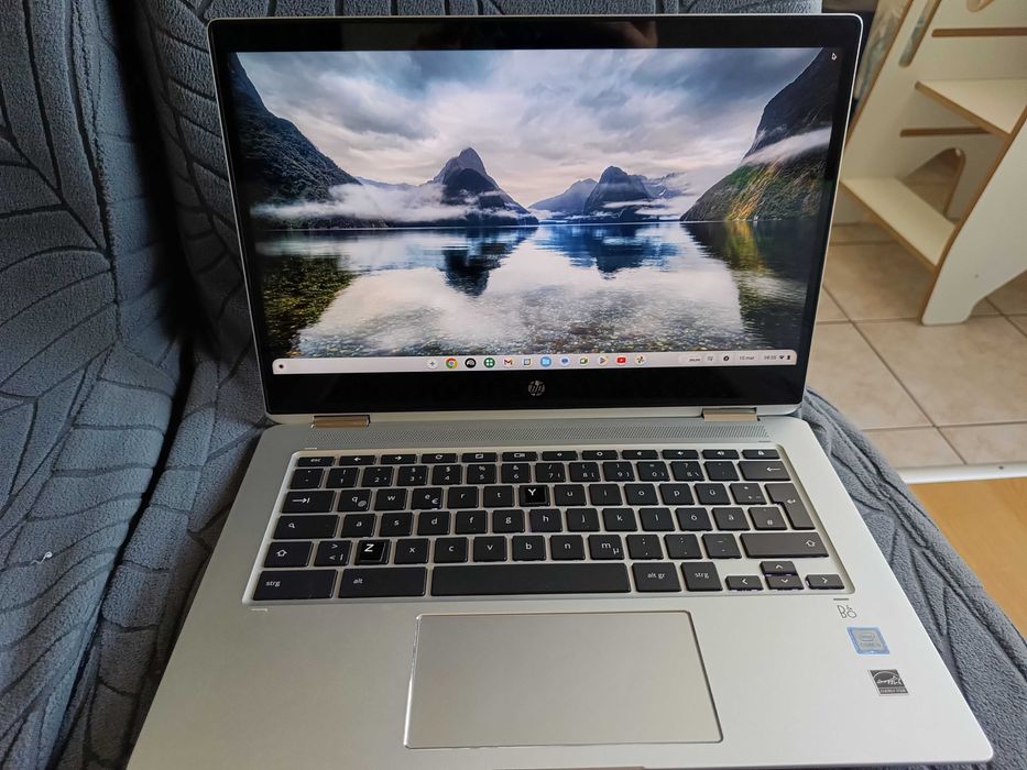 HP Chromebook x360 14" dotykowy / obracany 360° / szybki laptop