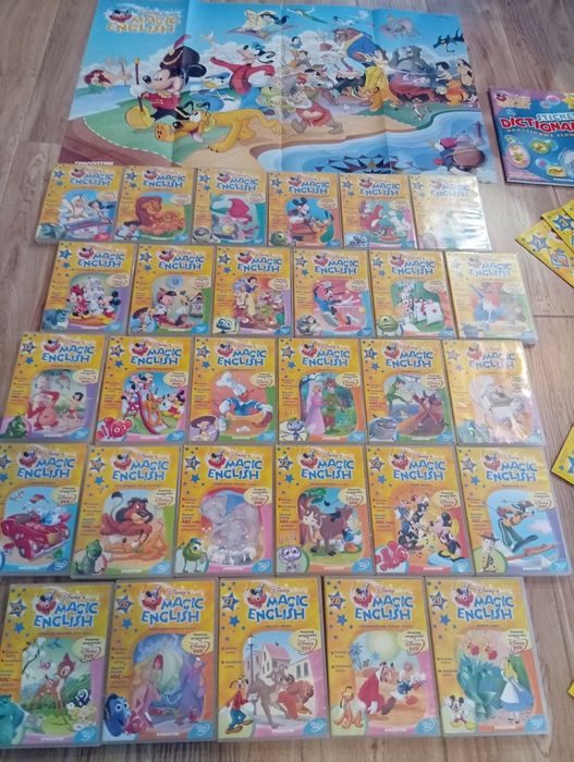 Zestaw Disney's Magic English (29 płyt CD + książeczki)
