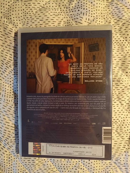 DVD do filme "Há Quem as Prefira de Véu" - Cinema BOLD, selado (portes grátis)