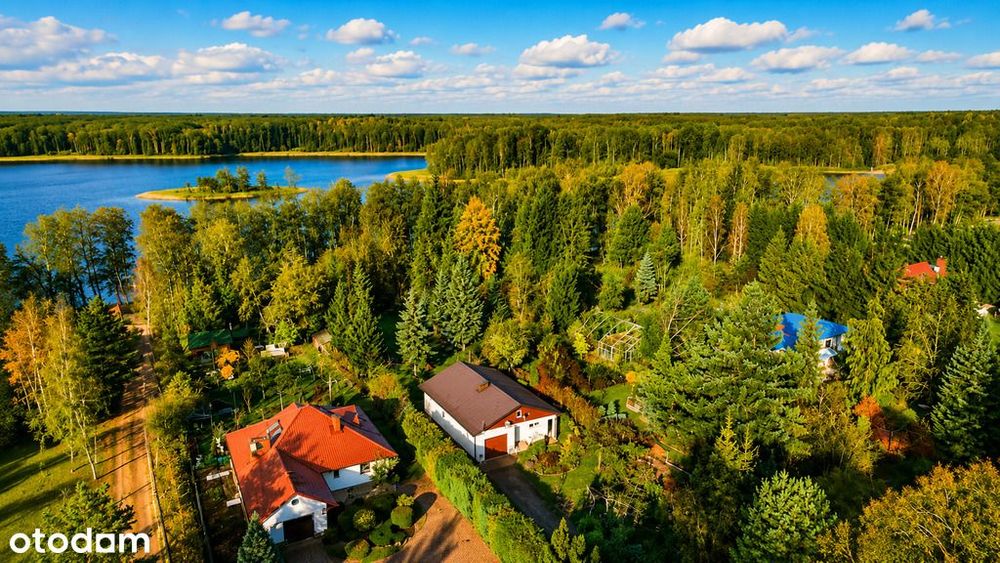Dom nad Jeziorem Raduń, Wałcz – działka 1521 m2