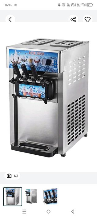 Nowa maszyna do lodów włoskich Hackerrmann