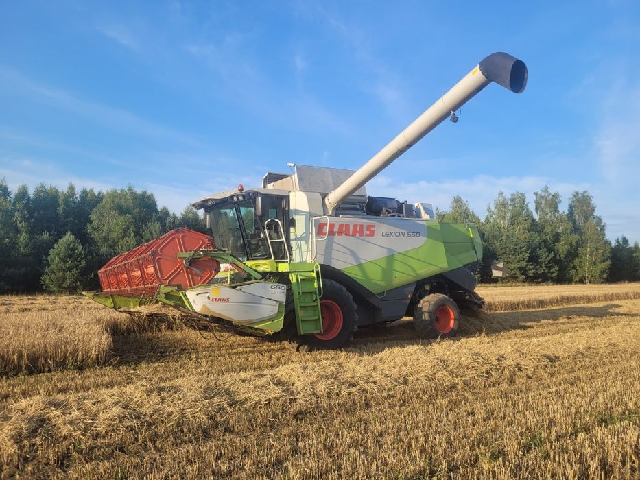 Kombajn Claas Lexion 550 V660 Od ROLNIKA