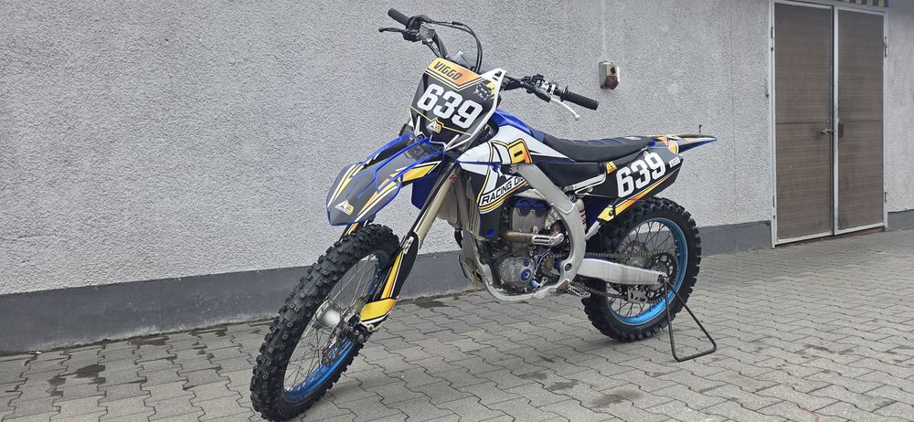 Yamaha Yzf 250 rok 2019 Super Stan 122 Mth Od Nowości Rozrusznik Wtrysk Oryginalne plastiki