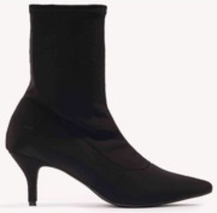 Botki#skarpetowe#Boohoo#zamsz#nowe#sexy