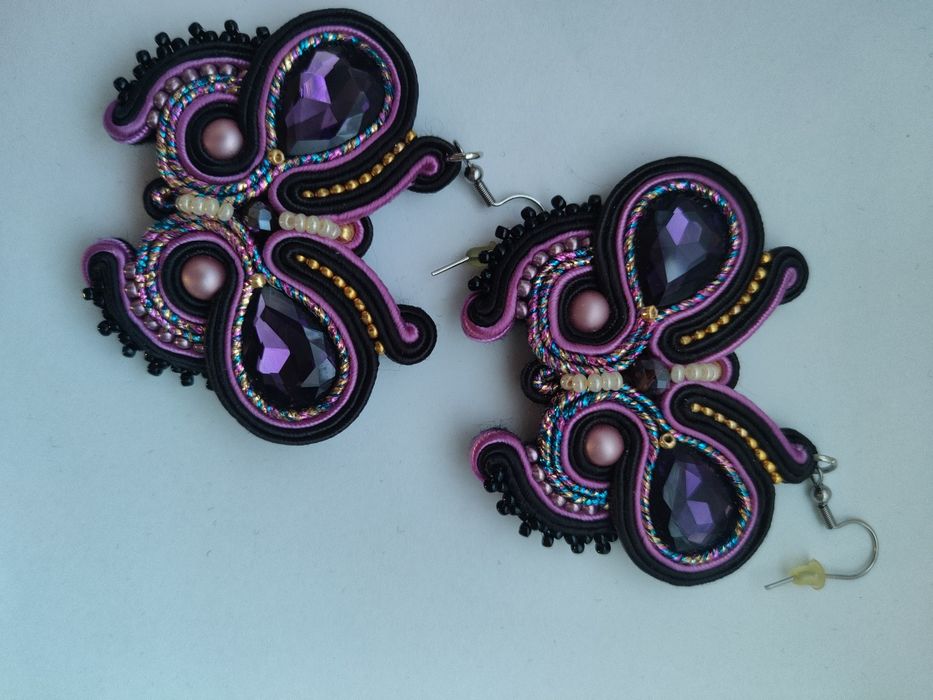 Kolczyki sutasz motyle