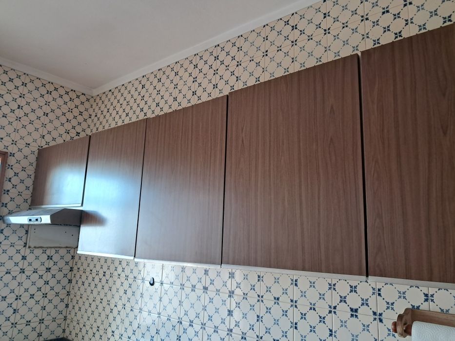 Móvel cozinha castanho