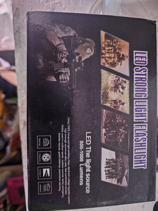 Lanterna led 800 a 1000 lumens