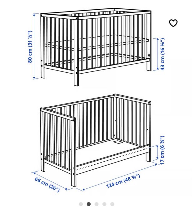 Berço IKEA Gulliver