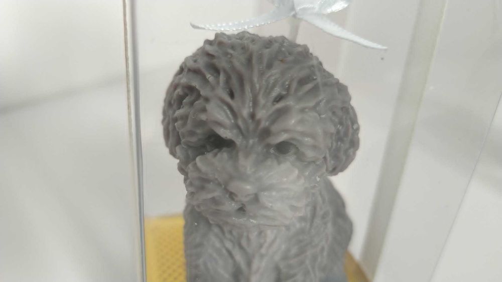 Vela Artesanal Aromática - Cãozinho.