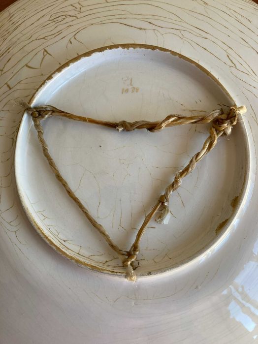 Prato Grande Parede - Pintado à Mão - PL