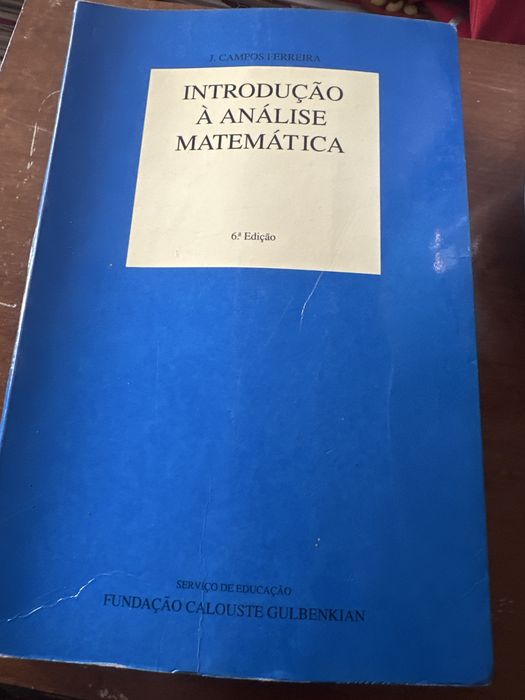 Introducao à analise matematica