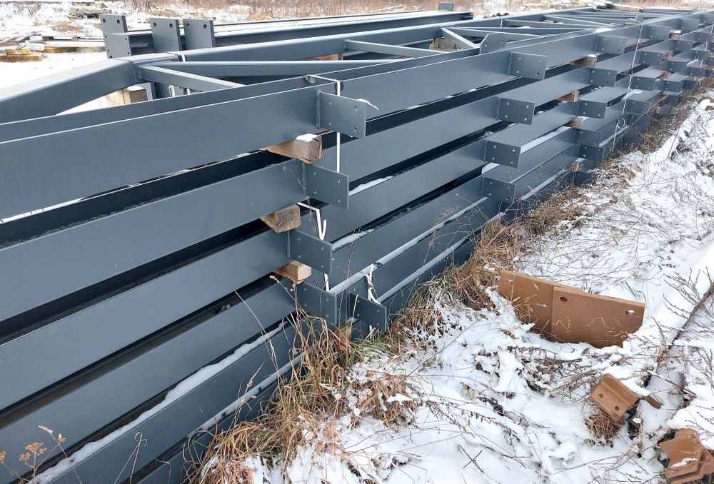 Konstrukcja hali stalowej 25x30