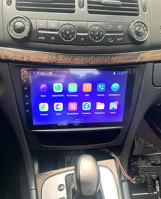 Rádio Android 14 com GPS com GPS Mercedes W211/ CLS ( Artigo novo)