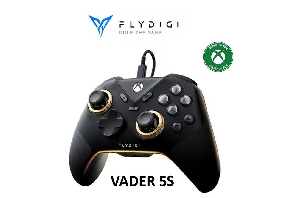Геймпад Flydigi Vader 5S Black (Xbox Series XS, Xbox One, PC)